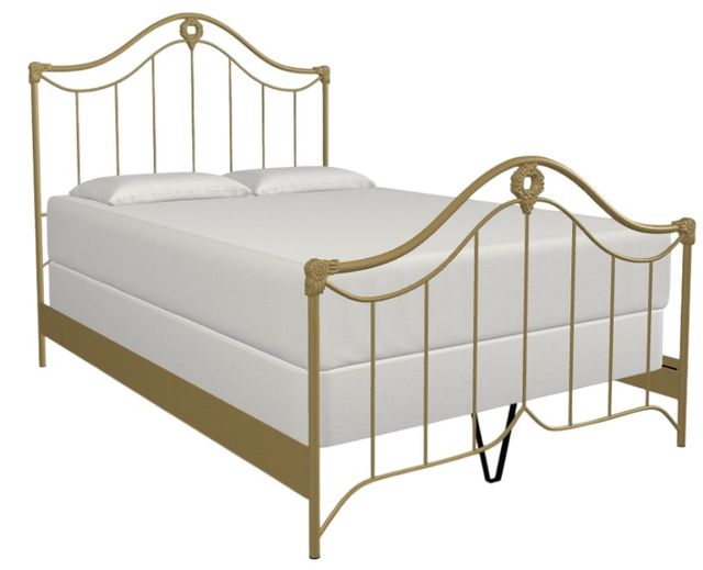 Wesley Allen Customizable Montgomery Queen Iron Bed-0