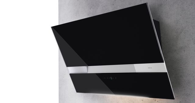 Zephyr ARC Wave 36" Black Glass with Stainless Steel Wall Hood-2