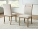 Signature Design by Ashley® Crendlin Light Brown Dining Upholstered Side Chair-1