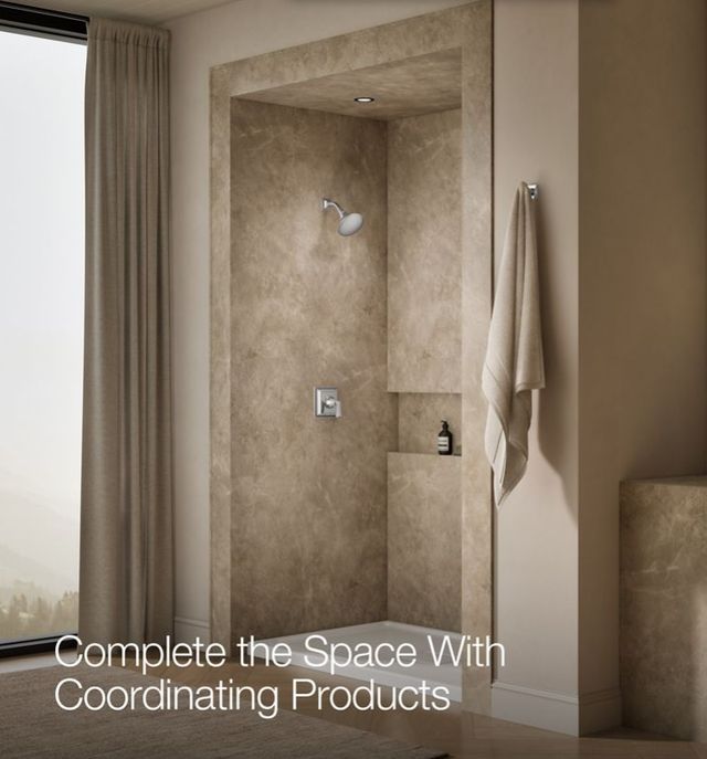KOHLER® Memoirs® Stately Rite-Temp® Polished Chrome 2.5 GPM Shower Trim Kit-4