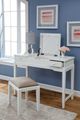 John Thomas Furniture® Home Accents White Vanity Table-1