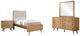 Coaster® Robyn 4-Piece Cool Beige/Light Ash Twin Bedroom Set-0
