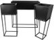 Le Present Industri Accia Black Planter-1