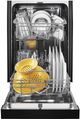 Whirlpool® 18" Black Front Control Built In Dishwasher-4