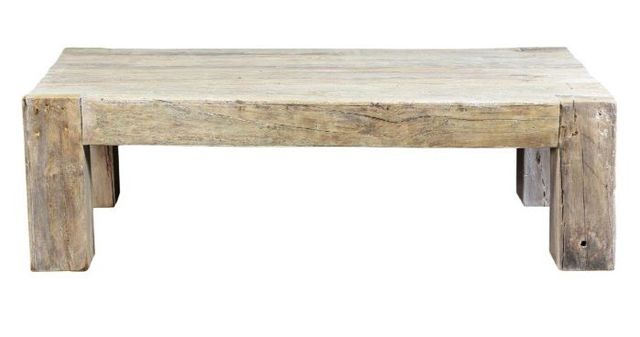 Classic Home Giza Antique White Coffee Table-1