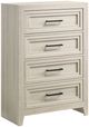 Crown Mark Lorraine White Chest-0