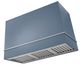 AGA Loge 48" Stone Blue Wall Mounted Range Hood with Brushed Brass Trim-0