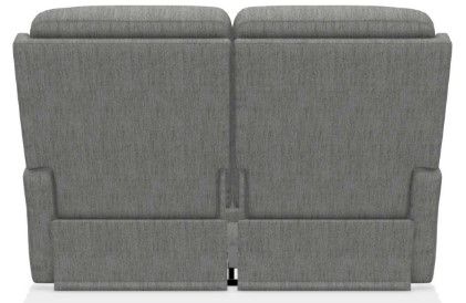 La-Z-Boy® Finley Smoke Power Wall Reclining Loveseat with Headrest and Lumbar-3