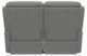 La-Z-Boy® Finley Smoke Power Wall Reclining Loveseat with Headrest and Lumbar-3