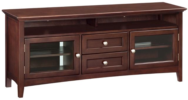 Whittier Wood® Furniture McKenzie Caffè 64" Sound Bar Media Console-0