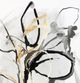 Stylecraft All the Leaves Are Gold Black/Light Gray/White Wall Art-1