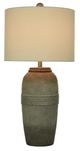 Stylecraft Poly Gray Table Lamp -1