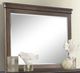 Bernards Danville Brown Landscape Mirror-0