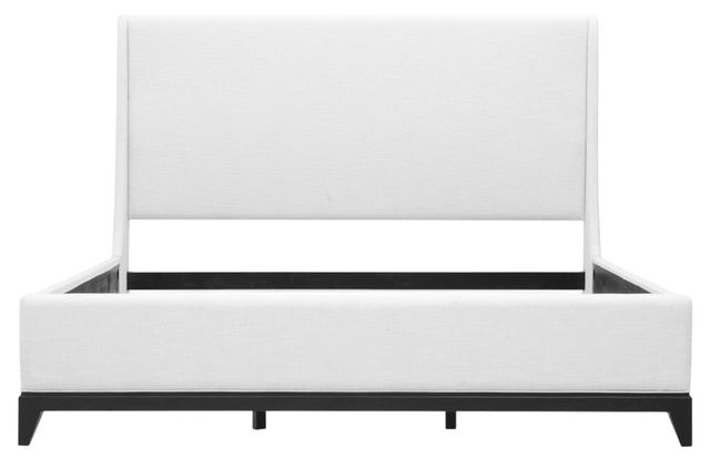 Legacy Classic Today's Traditions Blacksmith/White Queen Upholstered Panel Bed-1