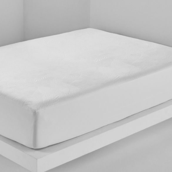 BEDGEAR® Dri-Tec® Cooling White Twin Mattress Protector-1