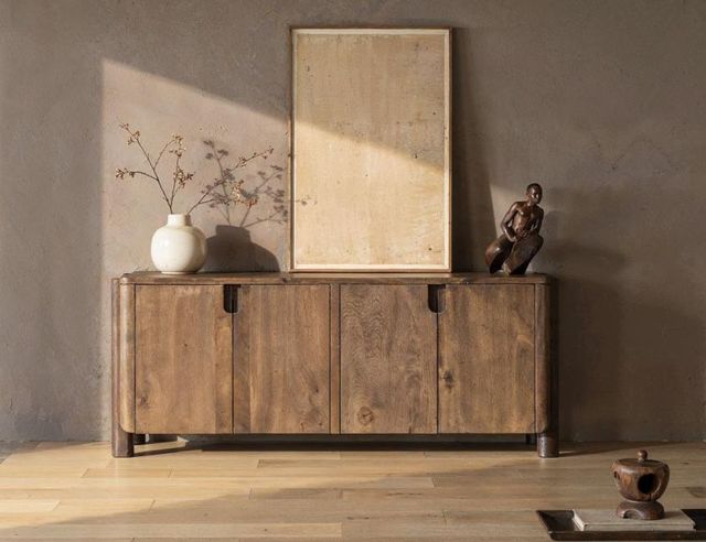 International Furniture Direct Westmont Brown Console-1