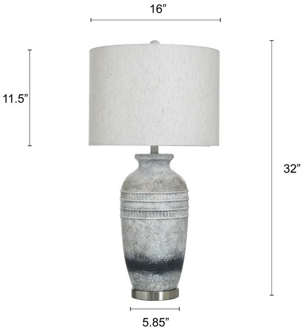 Stylecraft Soyala Black Table Lamp-2