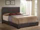 ACME Furniture Ireland III Brown Eastern King Upholstered Panel Bed-1