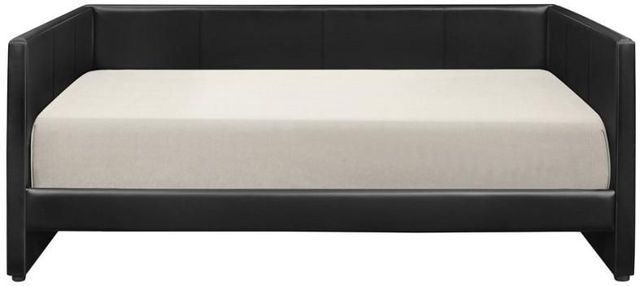 Mazin Furniture Arin Black Vinyl Daybed-1