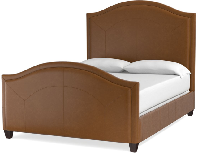 Bassett® Furniture Custom Upholstered Beds Vienna Arched Bed-1