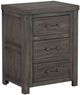 Legacy Kids Teen Bunkhouse Aged Barnwood Youth Nightstand-0