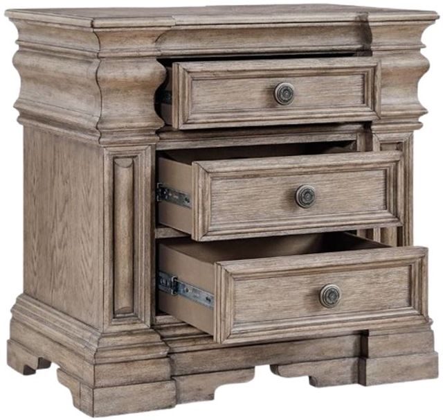 Signature Design by Ashley® Blairhurst Light Grayish Brown Nightstand-4