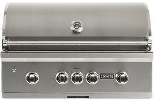 Coyote® Outdoor Living S-Series 4-Burner  Stainless Steel Built In Natural Gas Grill-0