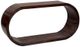 Porter International Designs Ellipse Brown Console Table-1