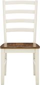 Signature Design by Ashley® Jendanton Antique White/Brown Dining Side Chair-2
