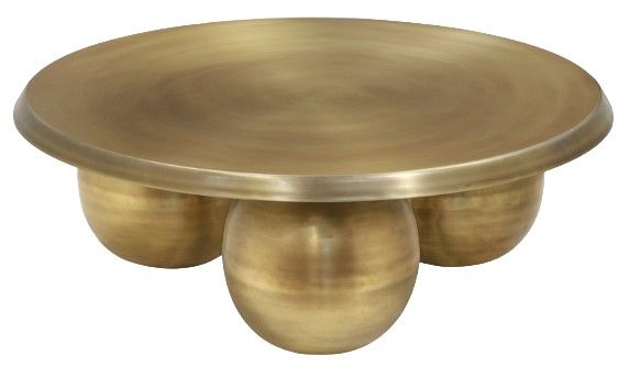 Meridian Furniture Globus Gold Coffee Table-1