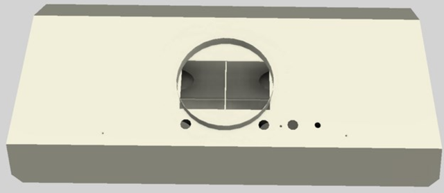 Vent-A-Hood® 42" Biscuit Wall Mounted Liner Insert-1