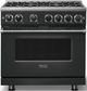 Viking® 7 Series 36" Antique Bronze Pro Style Liquid Propane Gas Range-0