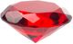 A & B Home Red Round Faux Diamond-0