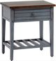 aspenhome® Pinebrook Denim 1-Drawer Nightstand-0