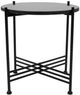 A & B Home Argus Black Marble Table-2