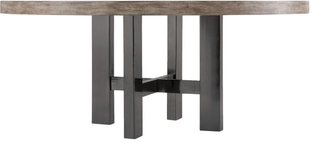 Hooker® Furniture Curata Mountain Modern Dining Table with Black Base-0