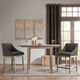 Ollix by Madison Park Simon Charcoal Counter Stool-4