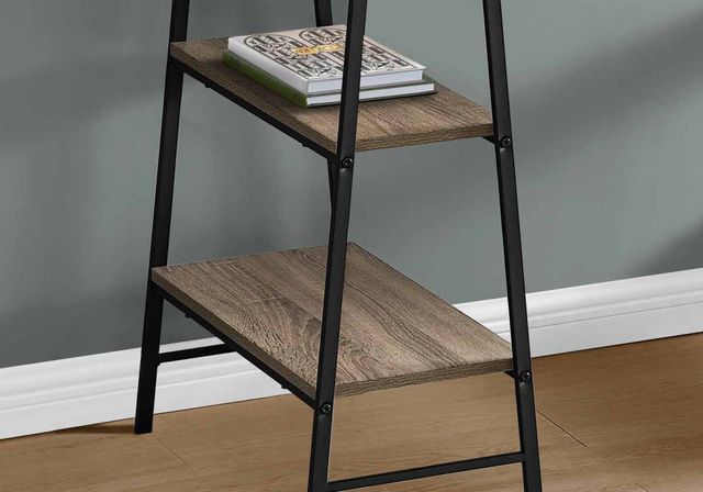 Monarch Specialties Inc. Dark Taupe/Black Computer Desk-1