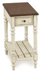Null Furniture 6618 Harbor Chairside End Table Stone Base-0