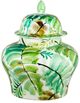 A & B Home Green Round Jar-0