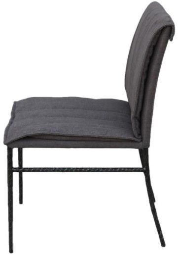 Nest Home Collections Felix Black/Stone Dining Side Chair-2