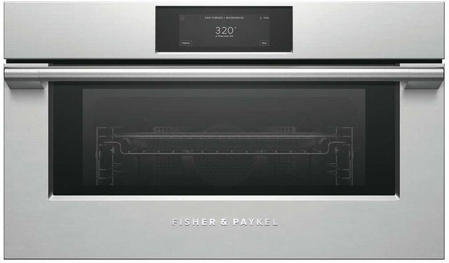 Fisher & Paykel Series 9 Professional 30" Stainless Steel Compact Convection Speed Oven-0