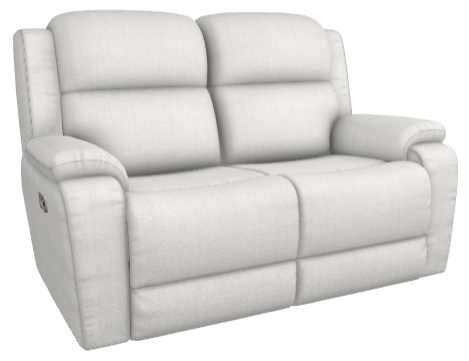 La-Z-Boy® Dorian Porcelain Power Reclining Loveseat with Headrest-0
