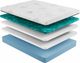Diamond Mattress® Dreamstage 2.0 Gilded 12" Gel Memory Foam Plush Tight Top Queen Mattress-2