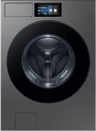Samsung Bespoke AI 5.3 Cu. Ft. Dark Steel Front Load Washer with AI Home and AI OptiWash™