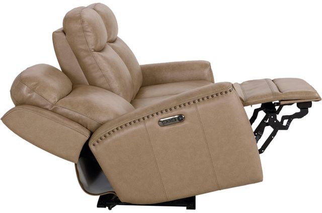 Bassett® Furniture Club Level Douglas Wheat Power Reclining Sofa-2