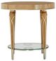Michael Amini® Villa Cherie Caramel End Table-2