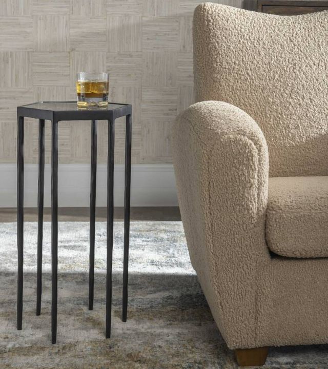 Uttermost® Aviary Black Side Table-3
