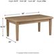 Signature Design by Ashley® Gerianne Grayish Brown Wooden Outdoor Cocktail Table-3