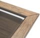 Michael Amini® Del Mar Sound Glass Top Cocktail Table with Boardwalk Base-4